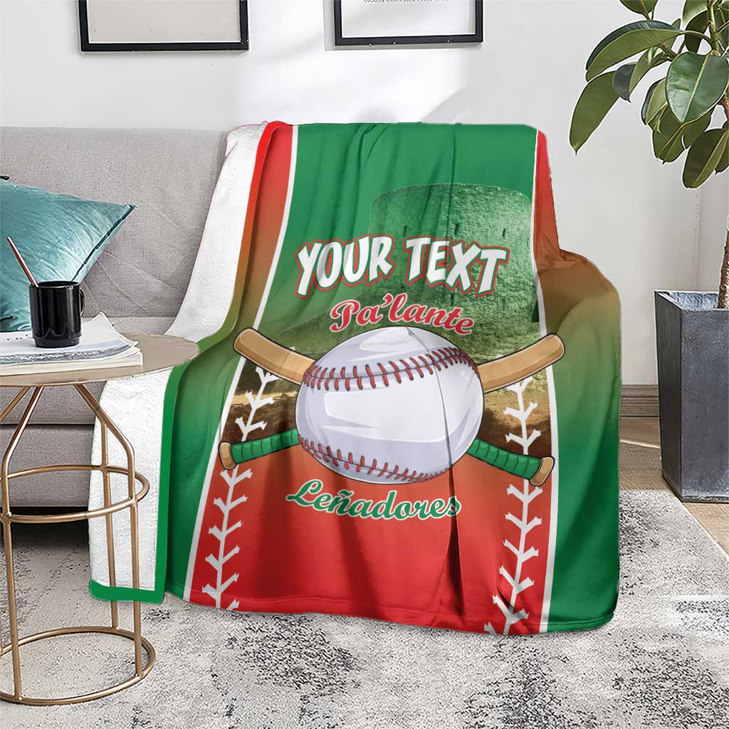 Las Tunas 2025 Baseball Custom Blanket Palante Lenadores