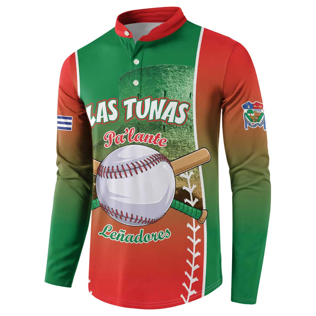 Las Tunas 2025 Baseball Custom Button Sweatshirt Palante Lenadores