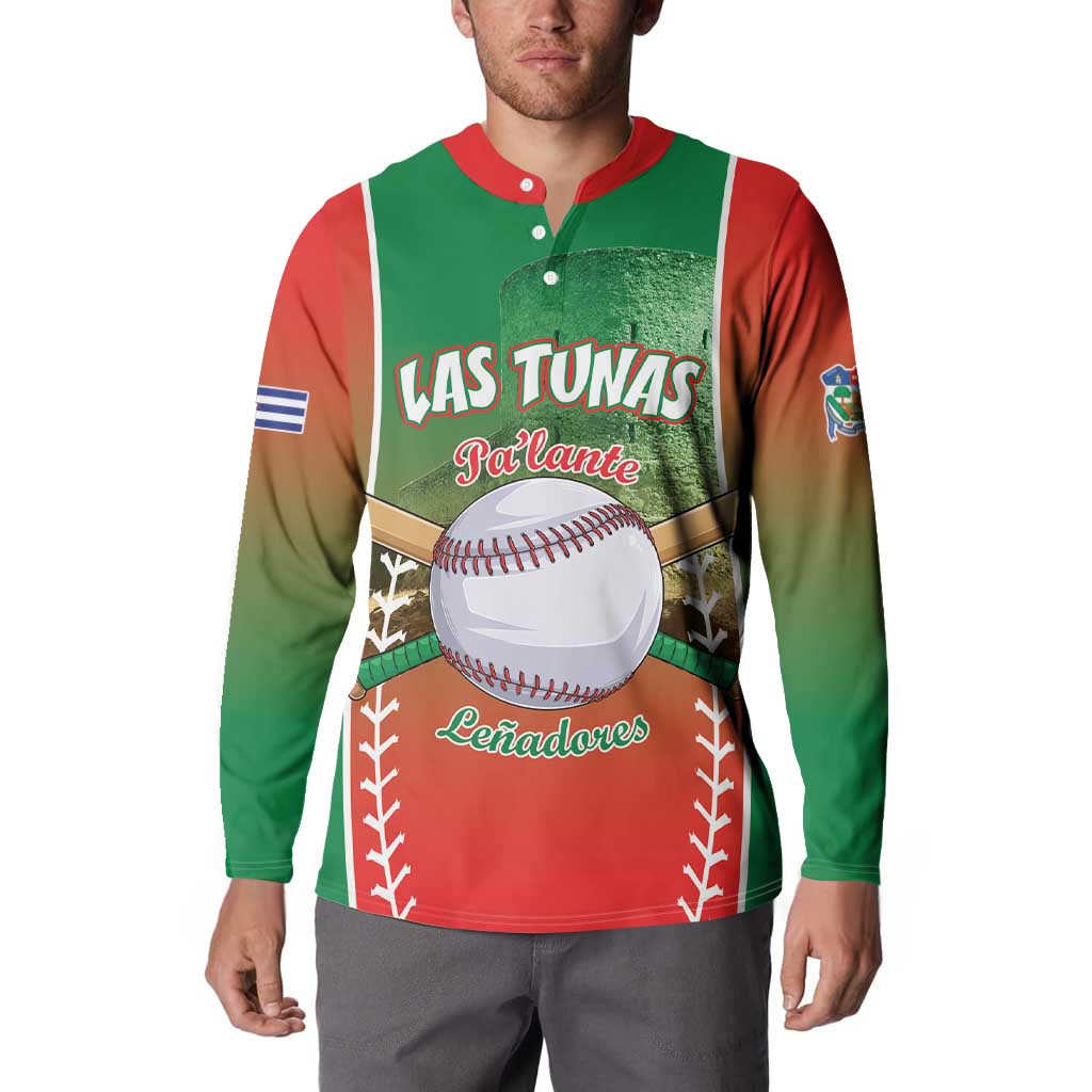 Las Tunas 2025 Baseball Custom Button Sweatshirt Palante Lenadores