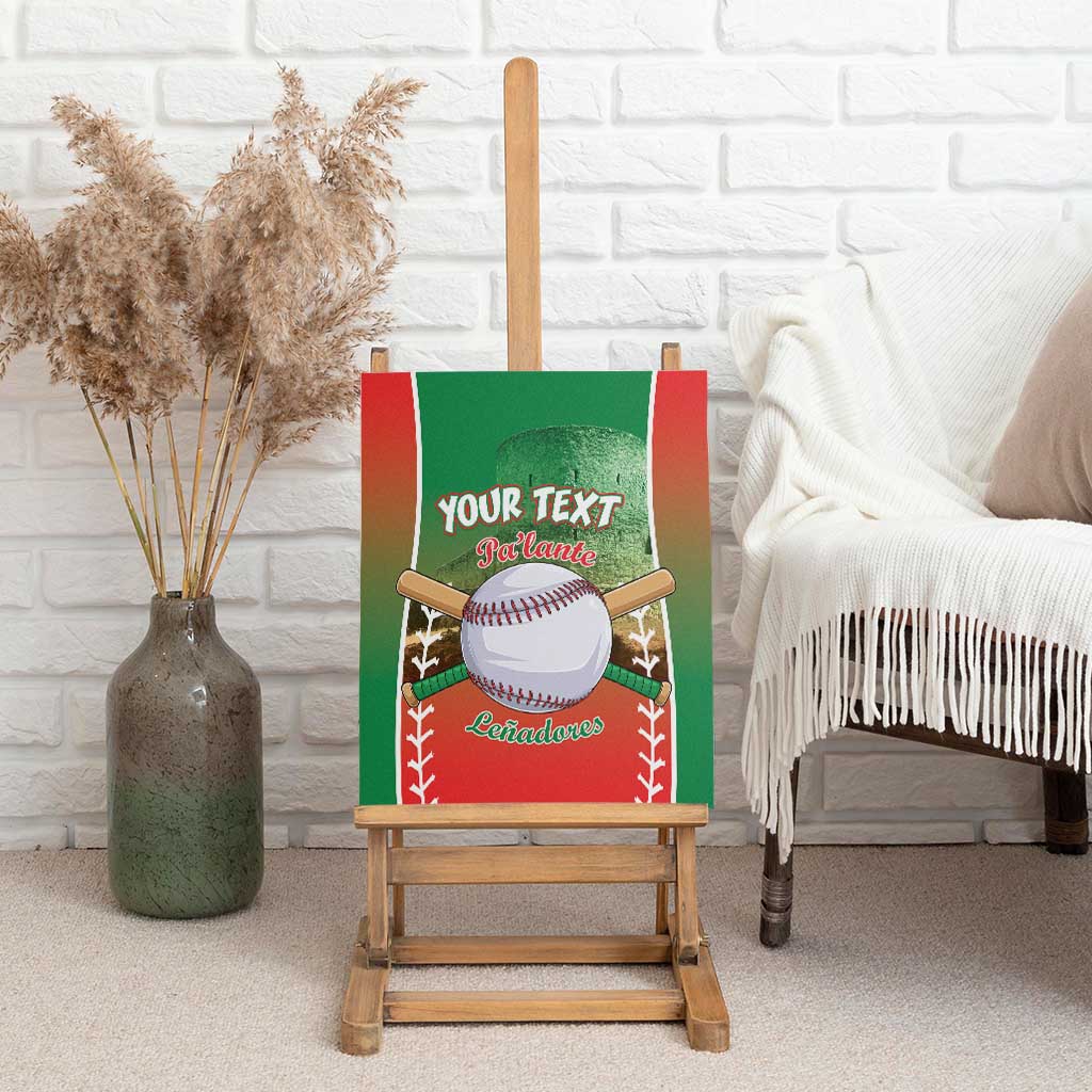 Las Tunas 2025 Baseball Custom Canvas Wall Art Palante Lenadores