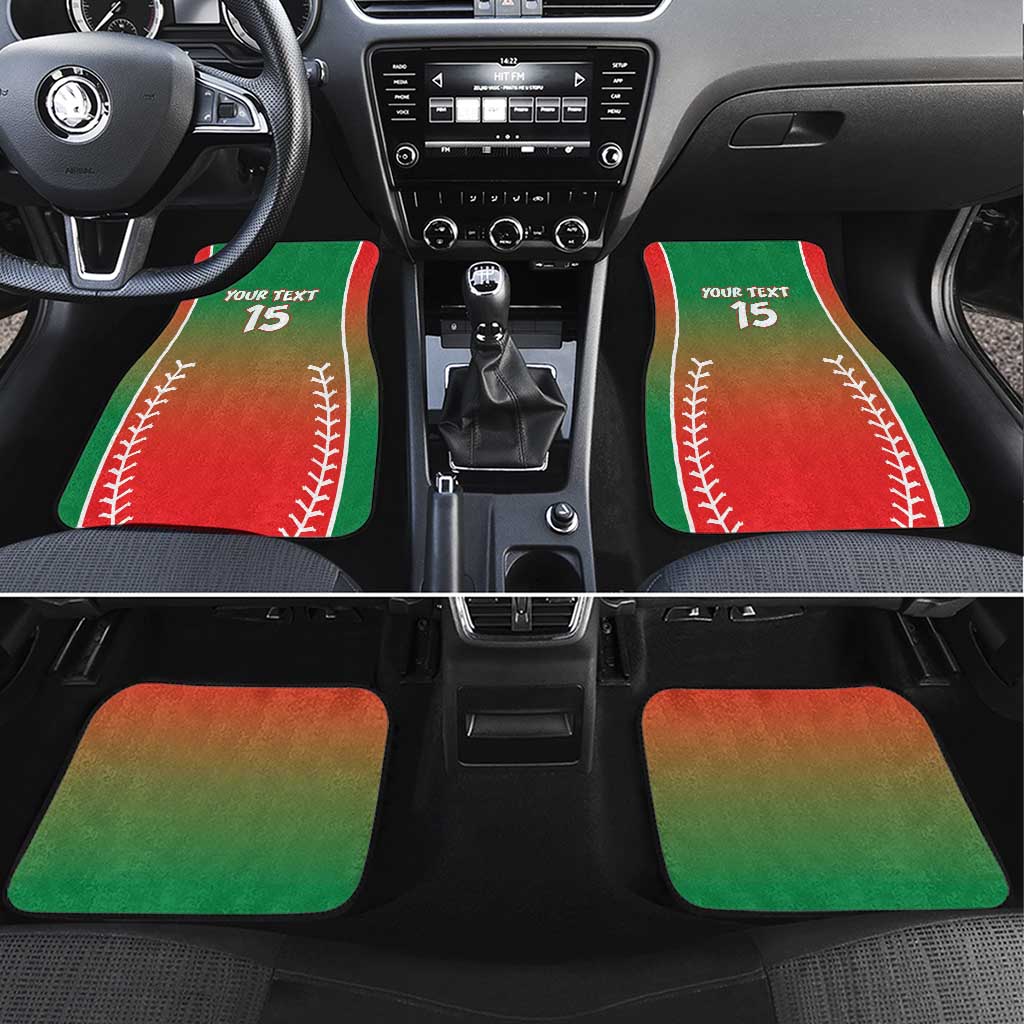 Las Tunas 2025 Baseball Custom Car Mats Palante Lenadores