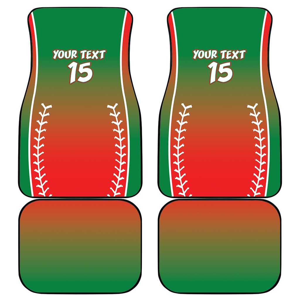 Las Tunas 2025 Baseball Custom Car Mats Palante Lenadores