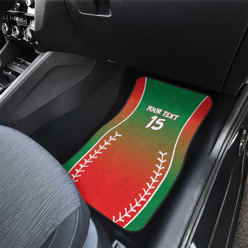 Las Tunas 2025 Baseball Custom Car Mats Palante Lenadores