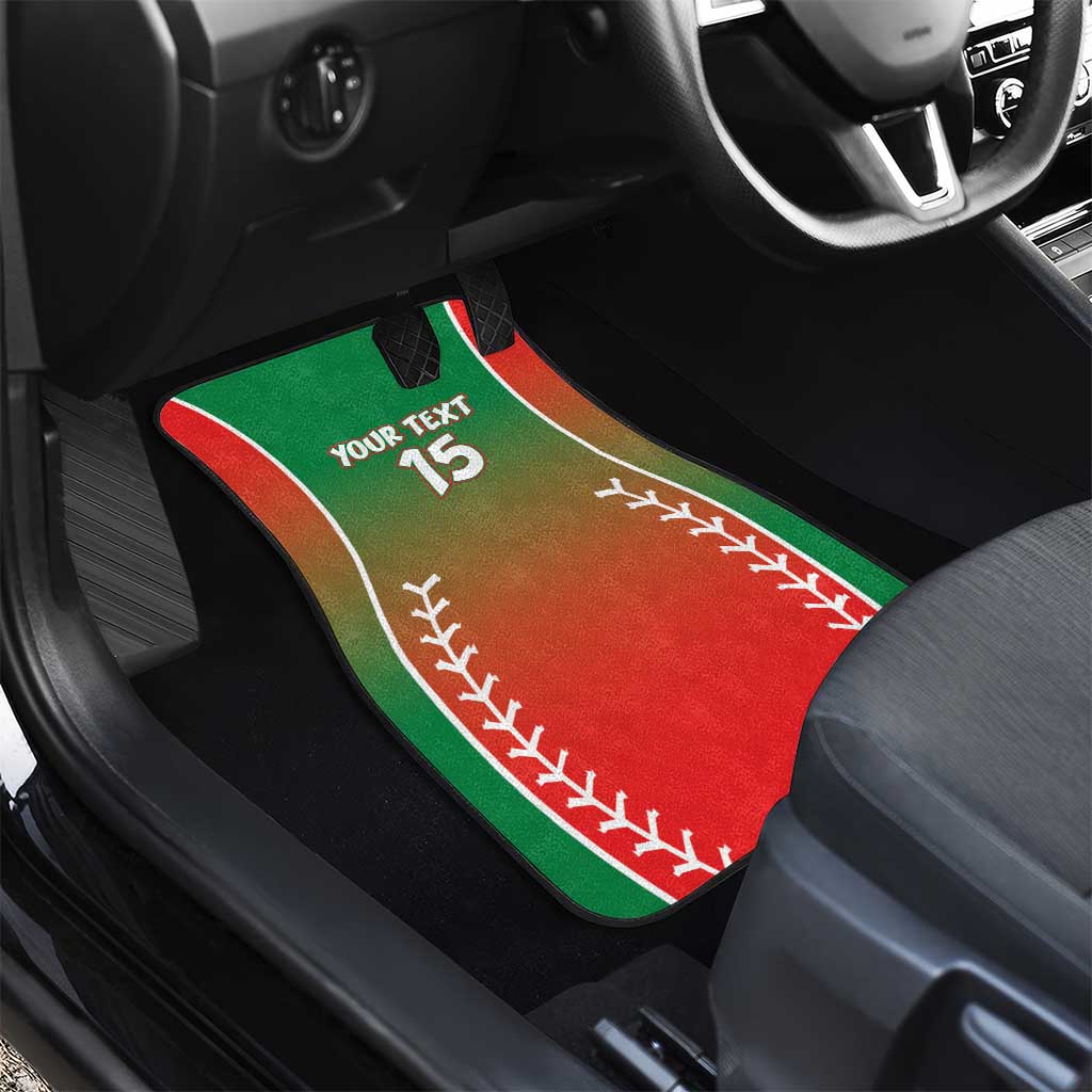 Las Tunas 2025 Baseball Custom Car Mats Palante Lenadores