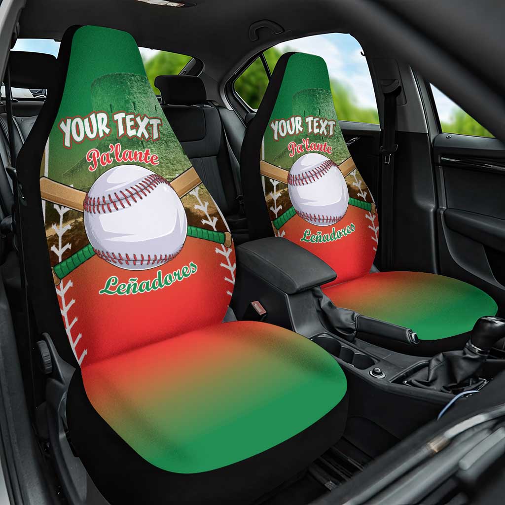 Las Tunas 2025 Baseball Custom Car Seat Cover Palante Lenadores