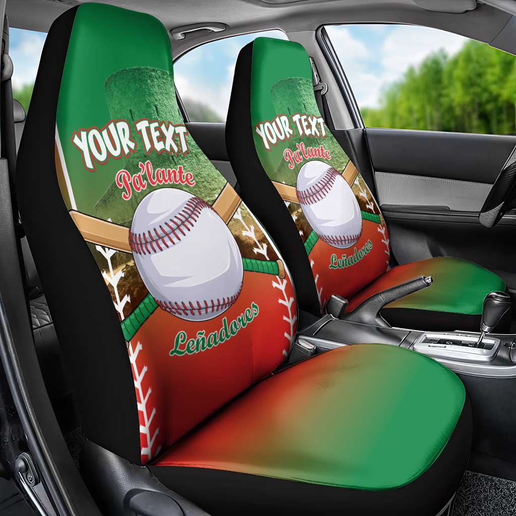 Las Tunas 2025 Baseball Custom Car Seat Cover Palante Lenadores