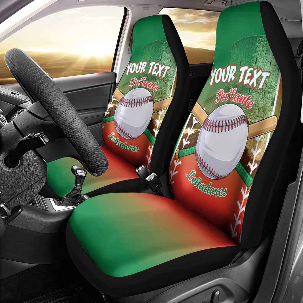 Las Tunas 2025 Baseball Custom Car Seat Cover Palante Lenadores