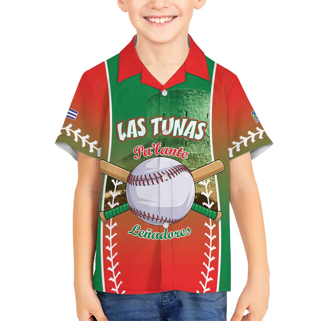Las Tunas 2025 Baseball Custom Family Matching Long Sleeve Bodycon Dress and Hawaiian Shirt Palante Lenadores
