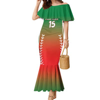Las Tunas 2025 Baseball Custom Family Matching Mermaid Dress and Hawaiian Shirt Palante Lenadores