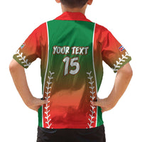 Las Tunas 2025 Baseball Custom Family Matching Off The Shoulder Long Sleeve Dress and Hawaiian Shirt Palante Lenadores