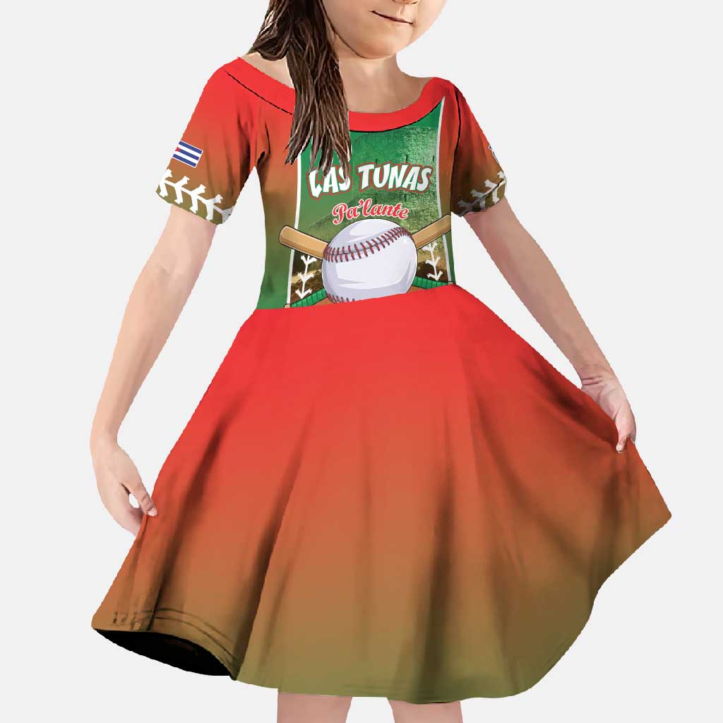 Las Tunas 2025 Baseball Custom Family Matching Tank Maxi Dress and Hawaiian Shirt Palante Lenadores