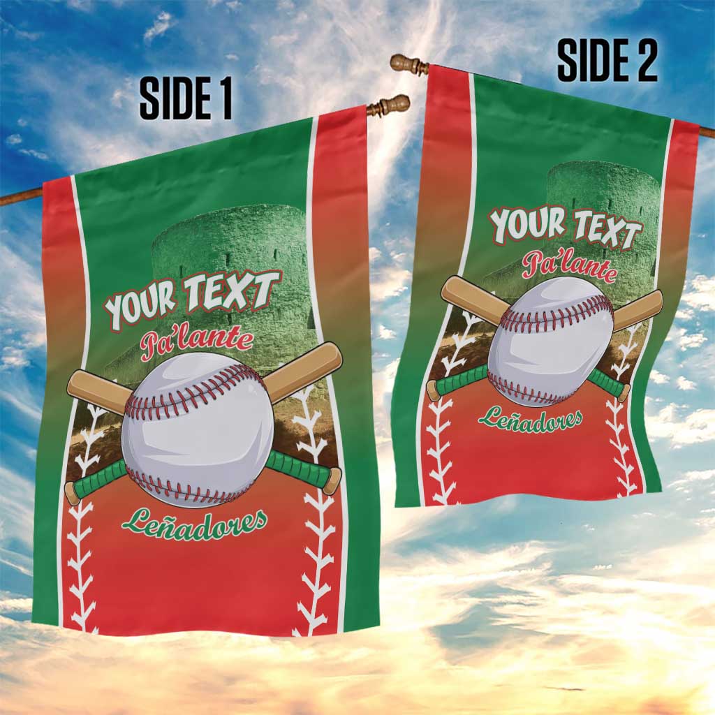 Las Tunas 2025 Baseball Custom Garden Flag Palante Lenadores