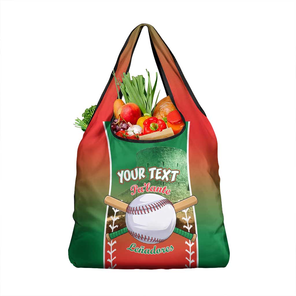 Las Tunas 2025 Baseball Custom Grocery Bag Palante Lenadores