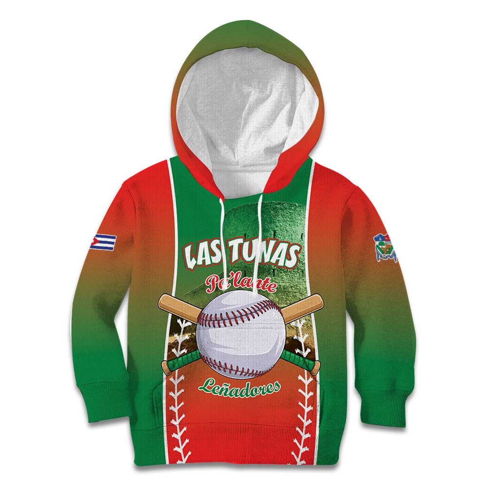 Las Tunas 2025 Baseball Custom Kid Hoodie Palante Lenadores
