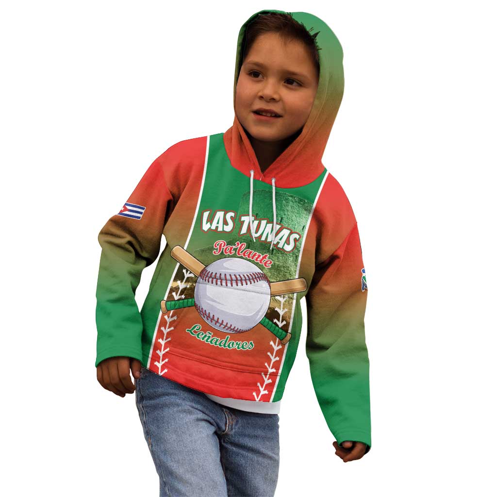 Las Tunas 2025 Baseball Custom Kid Hoodie Palante Lenadores