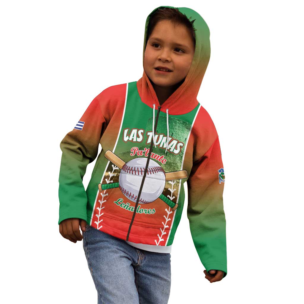 Las Tunas 2025 Baseball Custom Kid Hoodie Palante Lenadores