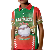 Las Tunas 2025 Baseball Custom Kid Polo Shirt Palante Lenadores