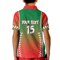 Las Tunas 2025 Baseball Custom Kid Polo Shirt Palante Lenadores