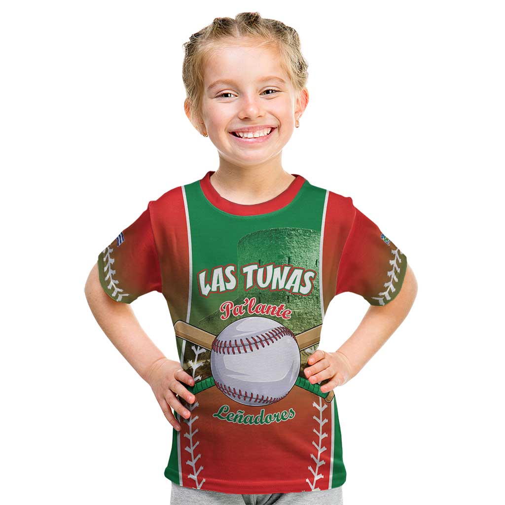 Las Tunas 2025 Baseball Custom Kid T Shirt Palante Lenadores