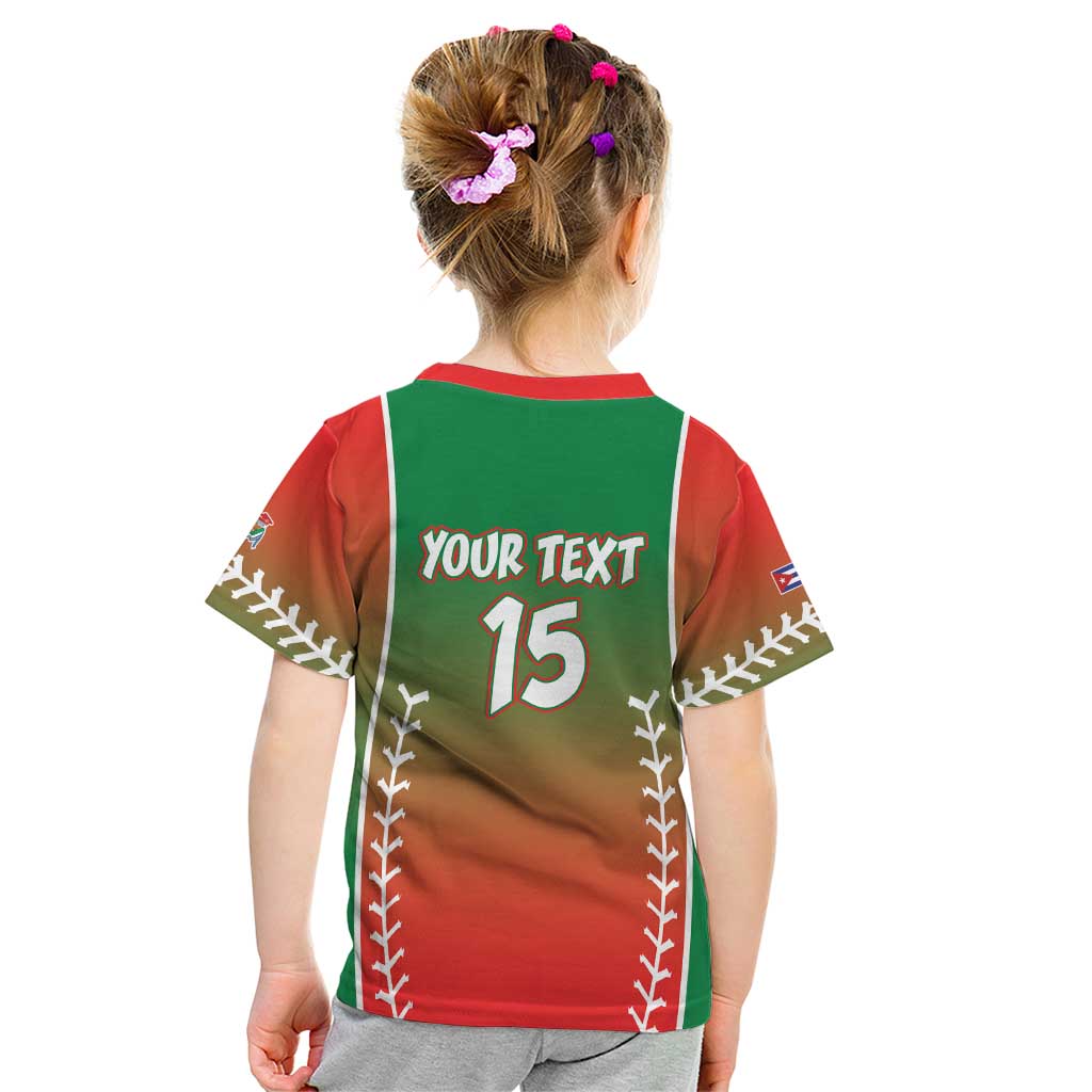 Las Tunas 2025 Baseball Custom Kid T Shirt Palante Lenadores