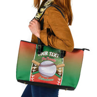 Las Tunas 2025 Baseball Custom Leather Tote Bag Palante Lenadores