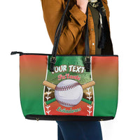 Las Tunas 2025 Baseball Custom Leather Tote Bag Palante Lenadores