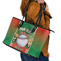 Las Tunas 2025 Baseball Custom Leather Tote Bag Palante Lenadores