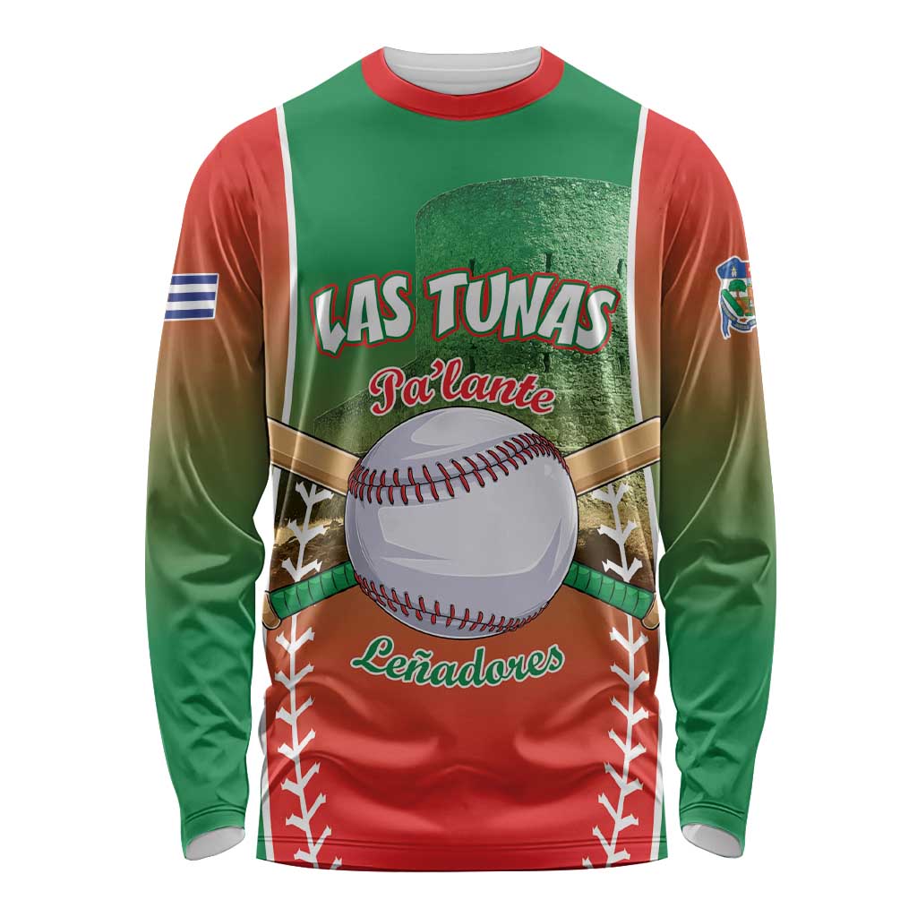 Las Tunas 2025 Baseball Custom Long Sleeve Shirt Palante Lenadores