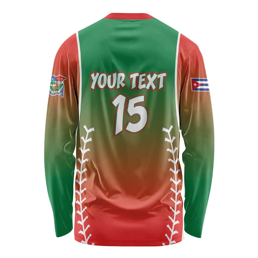 Las Tunas 2025 Baseball Custom Long Sleeve Shirt Palante Lenadores