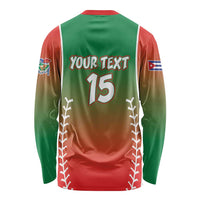 Las Tunas 2025 Baseball Custom Long Sleeve Shirt Palante Lenadores