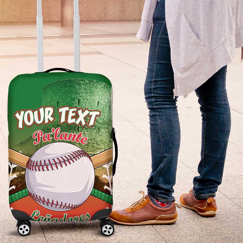 Las Tunas 2025 Baseball Custom Luggage Cover Palante Lenadores