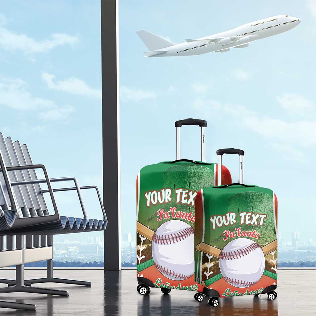 Las Tunas 2025 Baseball Custom Luggage Cover Palante Lenadores