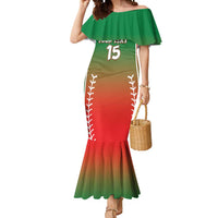 Las Tunas 2025 Baseball Custom Mermaid Dress Palante Lenadores