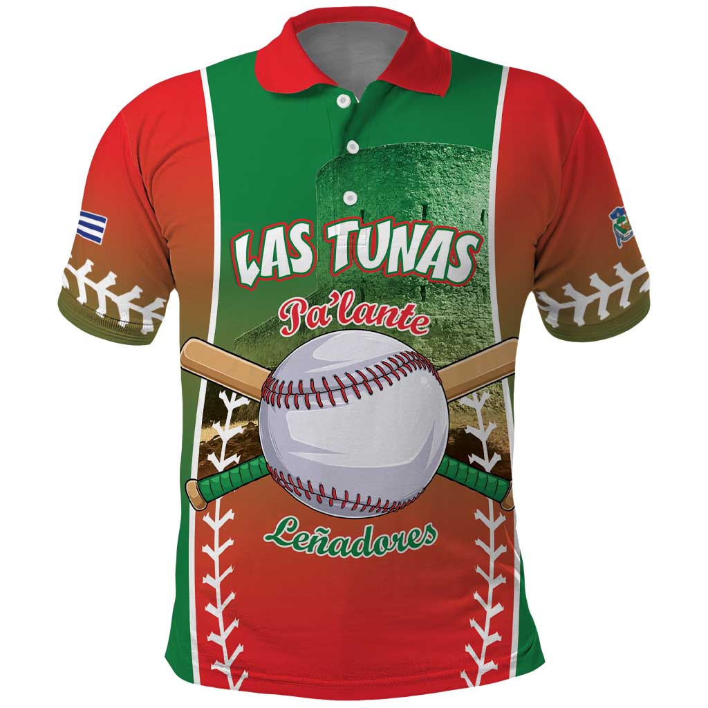 Las Tunas 2025 Baseball Custom Polo Shirt Palante Lenadores