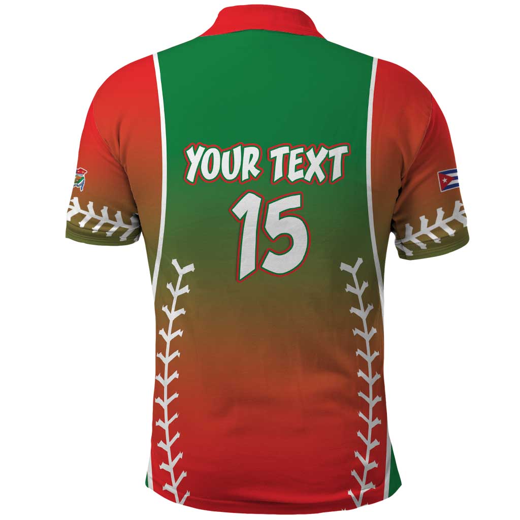 Las Tunas 2025 Baseball Custom Polo Shirt Palante Lenadores