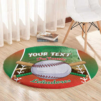 Las Tunas 2025 Baseball Custom Round Carpet Palante Lenadores