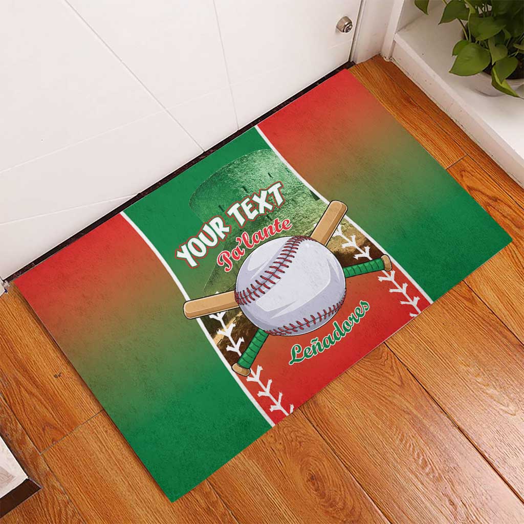 Las Tunas 2025 Baseball Custom Rubber Doormat Palante Lenadores