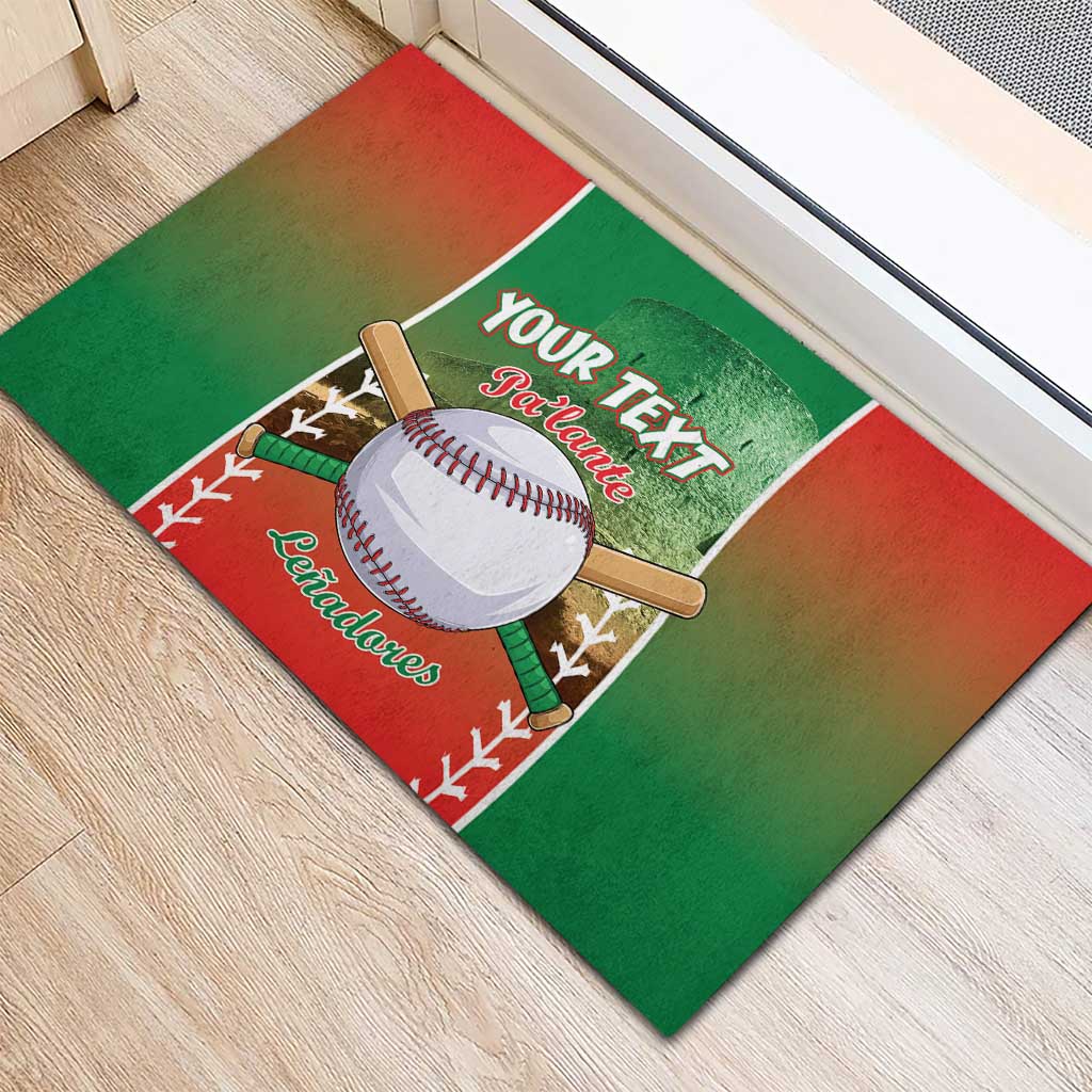 Las Tunas 2025 Baseball Custom Rubber Doormat Palante Lenadores