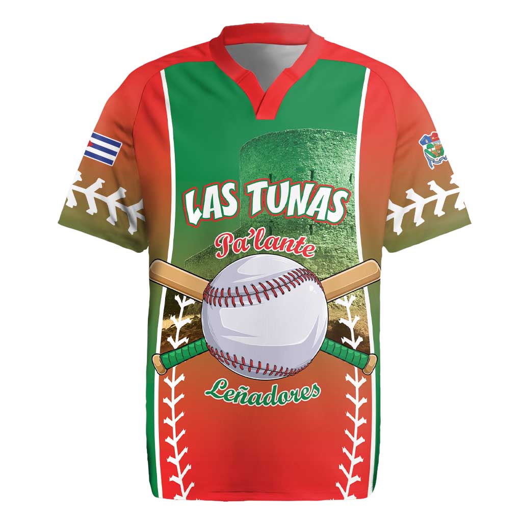 Las Tunas 2025 Baseball Custom Rugby Jersey Palante Lenadores