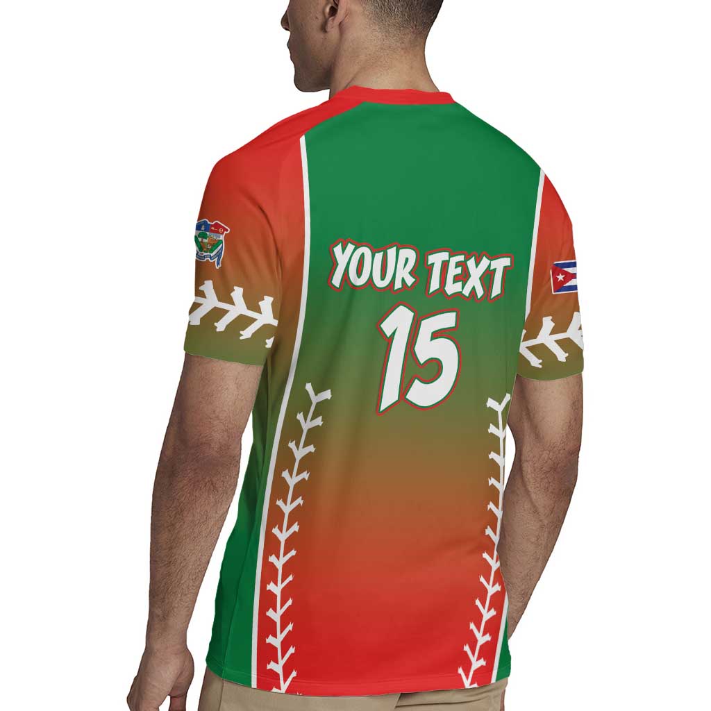 Las Tunas 2025 Baseball Custom Rugby Jersey Palante Lenadores