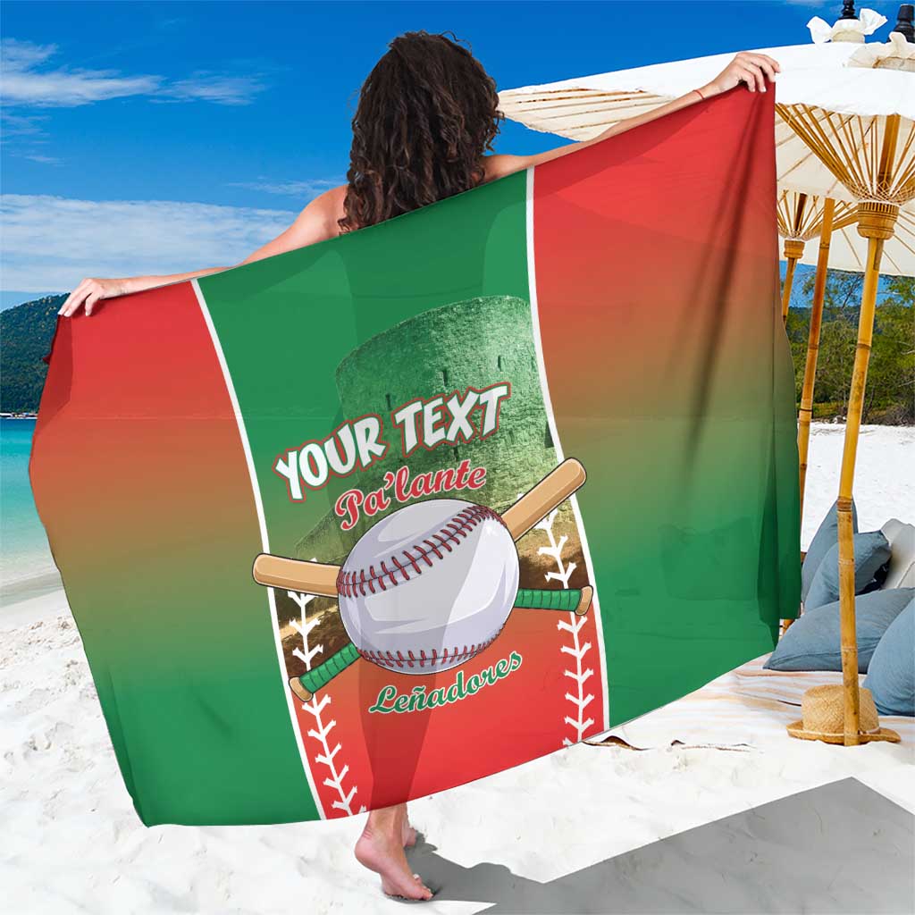 Las Tunas 2025 Baseball Custom Sarong Palante Lenadores