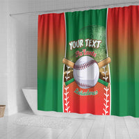 Las Tunas 2025 Baseball Custom Shower Curtain Palante Lenadores