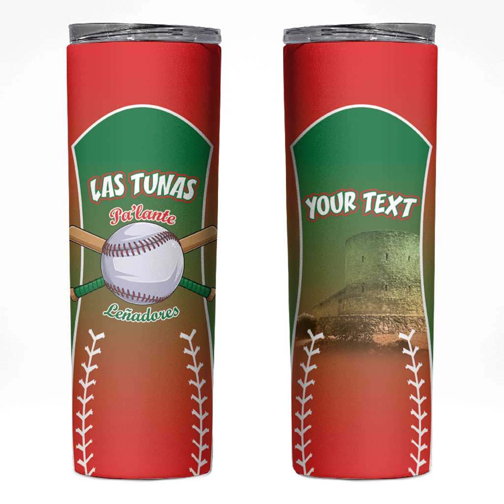 Las Tunas 2025 Baseball Custom Skinny Tumbler Palante Lenadores