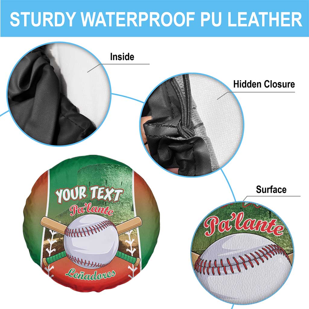 Las Tunas 2025 Baseball Custom Spare Tire Cover Palante Lenadores