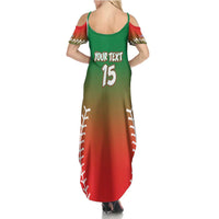 Las Tunas 2025 Baseball Custom Summer Maxi Dress Palante Lenadores