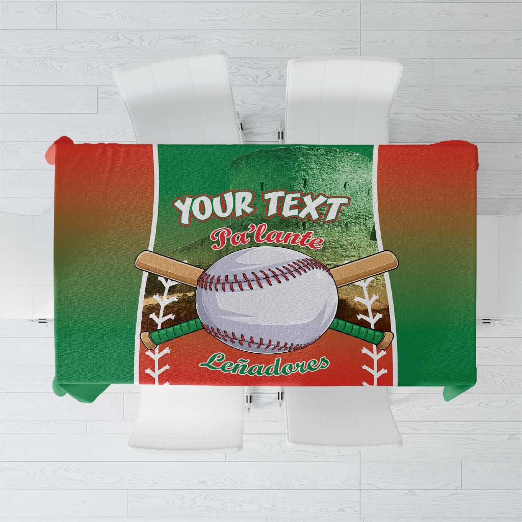 Las Tunas 2025 Baseball Custom Tablecloth Palante Lenadores