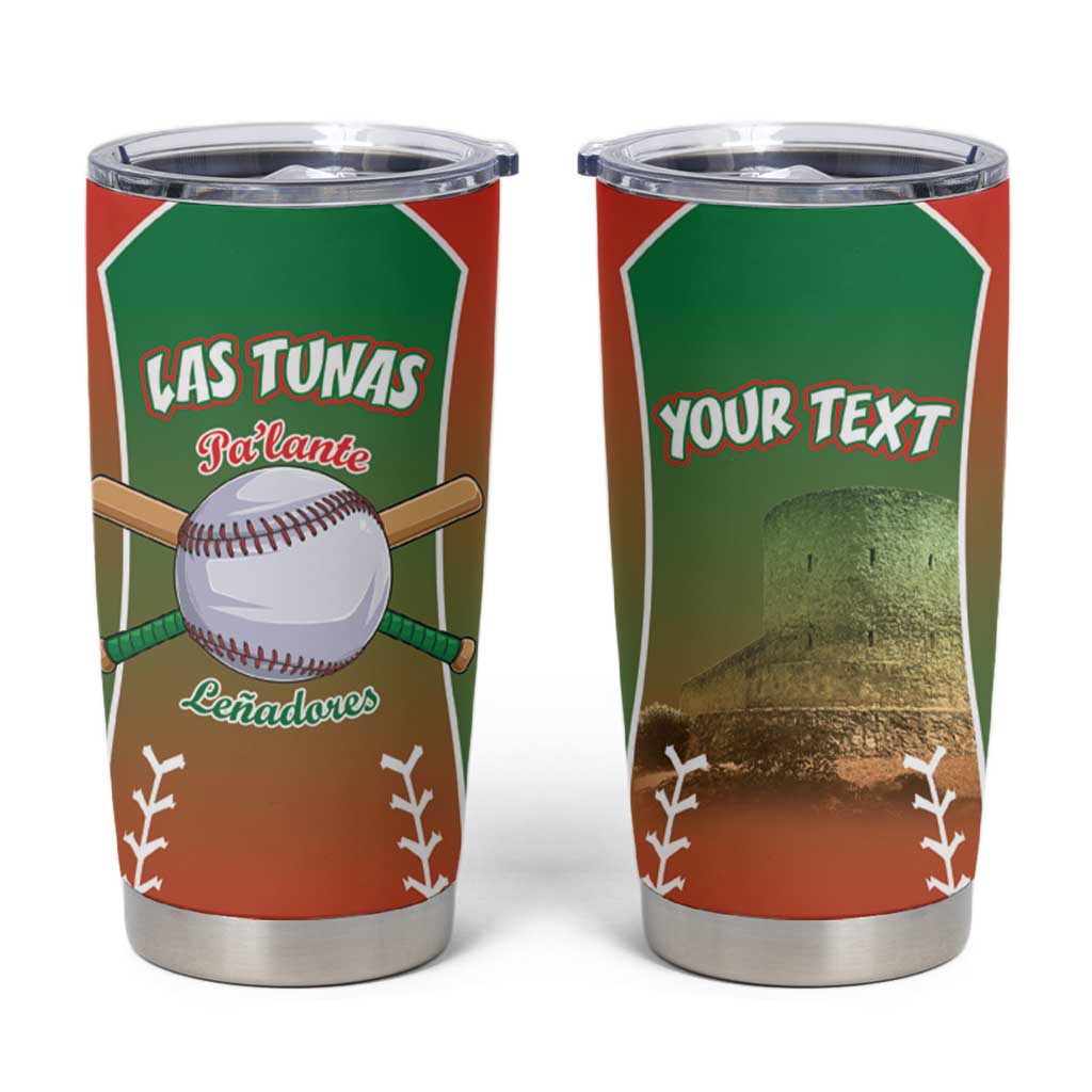 Las Tunas 2025 Baseball Custom Tumbler Cup Palante Lenadores