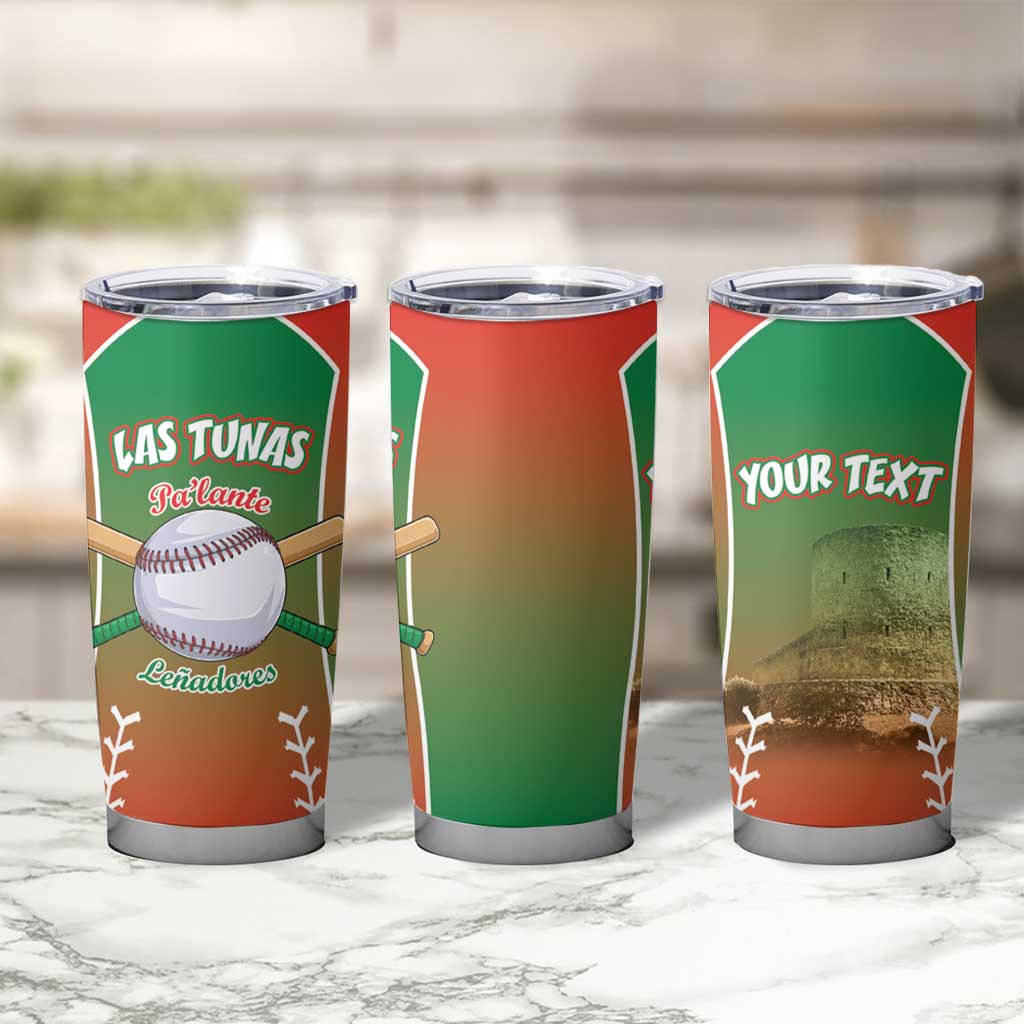 Las Tunas 2025 Baseball Custom Tumbler Cup Palante Lenadores