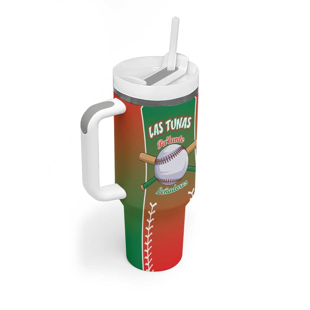 Las Tunas 2025 Baseball Custom Tumbler With Handle Palante Lenadores