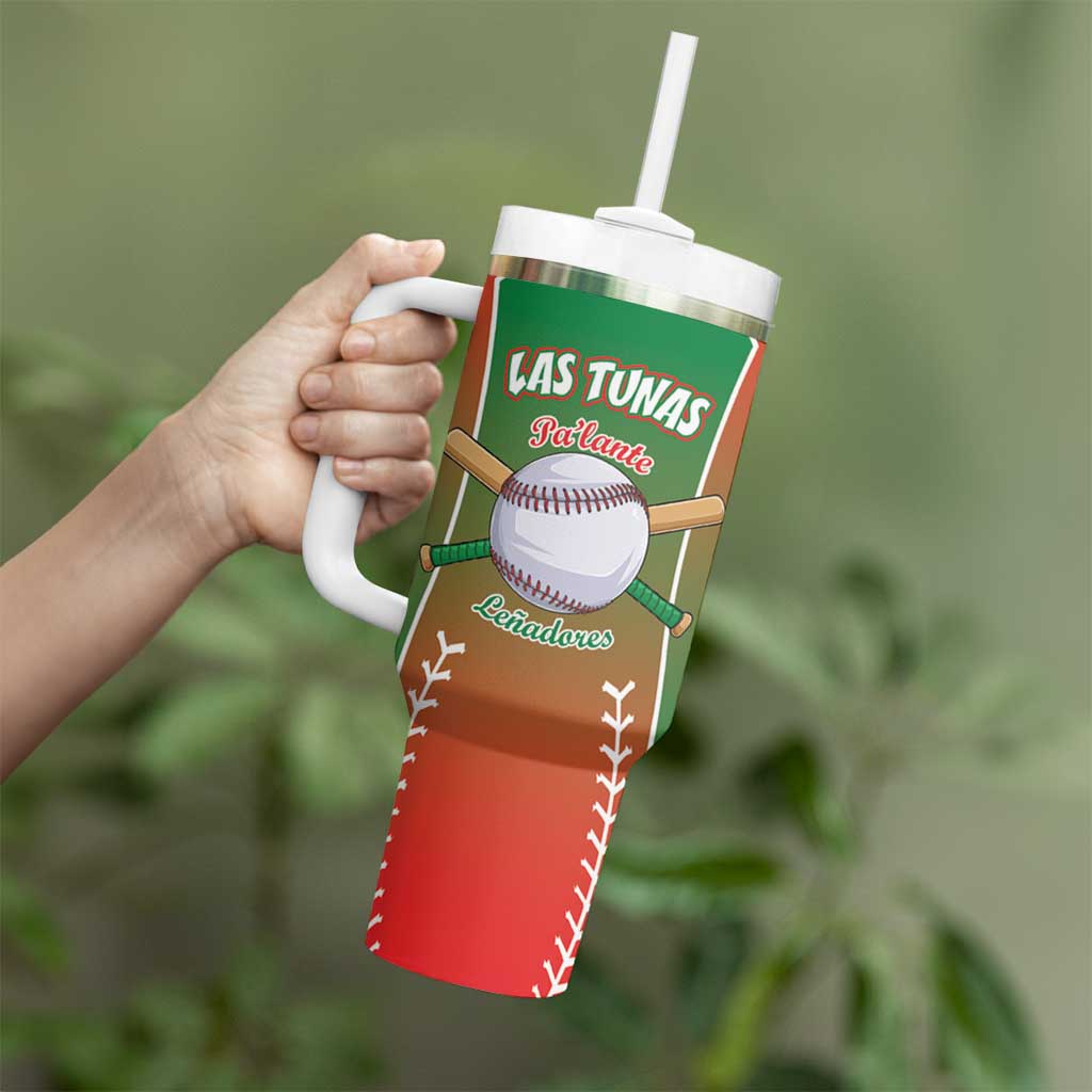 Las Tunas 2025 Baseball Custom Tumbler With Handle Palante Lenadores
